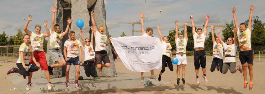 Asseco Lithuania in Color Run